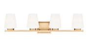 Z-Lite - 7703-4V-MGLD - Four Light Vanity - Nextra - Modern Gold