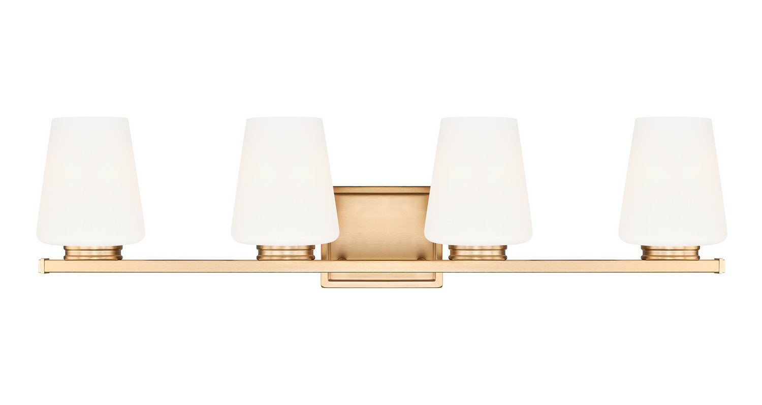 Z-Lite - 7703-4V-MGLD - Four Light Vanity - Nextra - Modern Gold