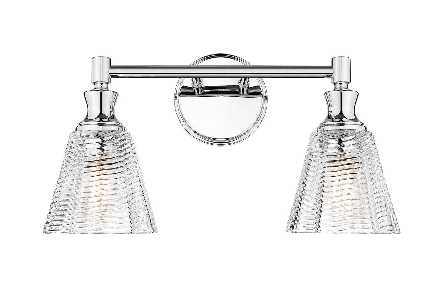 Z-Lite - 7704-2V-CH - Two Light Vanity - Auden - Chrome