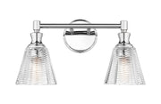 Z-Lite - 7704-2V-CH - Two Light Vanity - Auden - Chrome