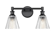 Z-Lite - 7704-2V-MB - Two Light Vanity - Auden - Matte Black