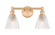 Z-Lite - 7704-2V-MGLD - Two Light Vanity - Auden - Modern Gold