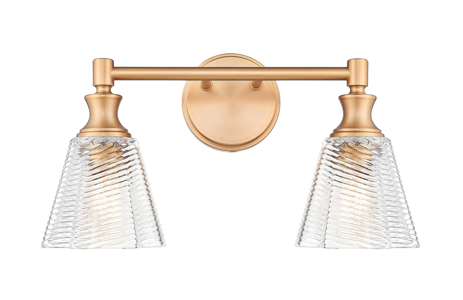 Z-Lite - 7704-2V-MGLD - Two Light Vanity - Auden - Modern Gold