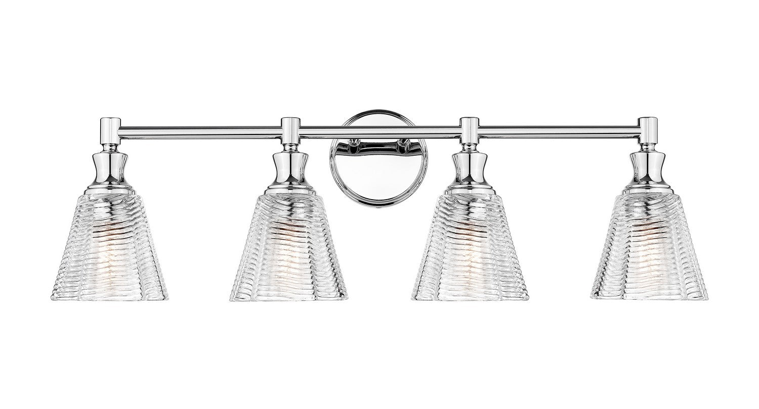 Z-Lite - 7704-4V-CH - Four Light Vanity - Auden - Chrome
