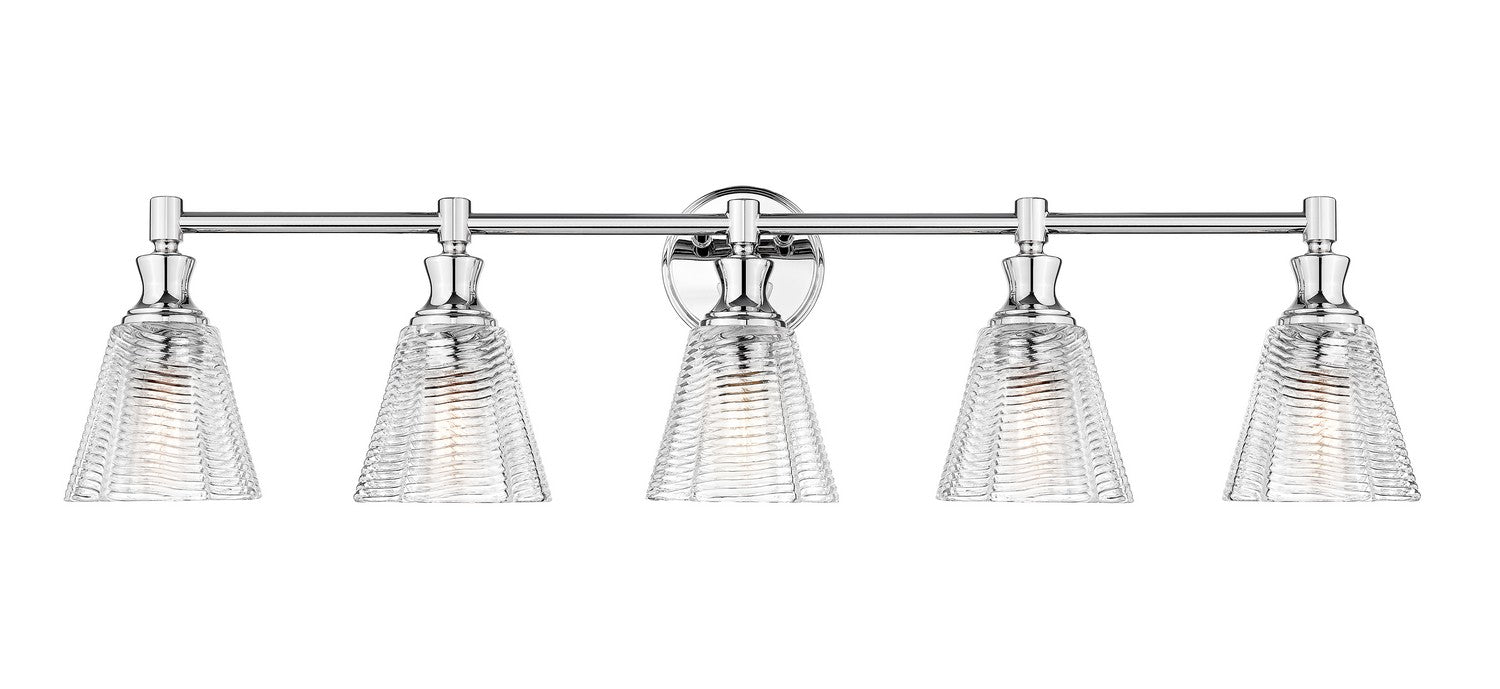 Z-Lite - 7704-5V-CH - Five Light Vanity - Auden - Chrome