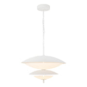 Alora - CH315224AWOP - LED Chandelier - Prescott - Antique White/Opal Matte Glass