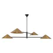 Alora - CH636258BG - Four Light Chandelier - Ashford - Brushed Gold