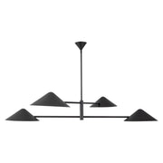 Alora - CH636258MB - Four Light Chandelier - Ashford - Matte Black