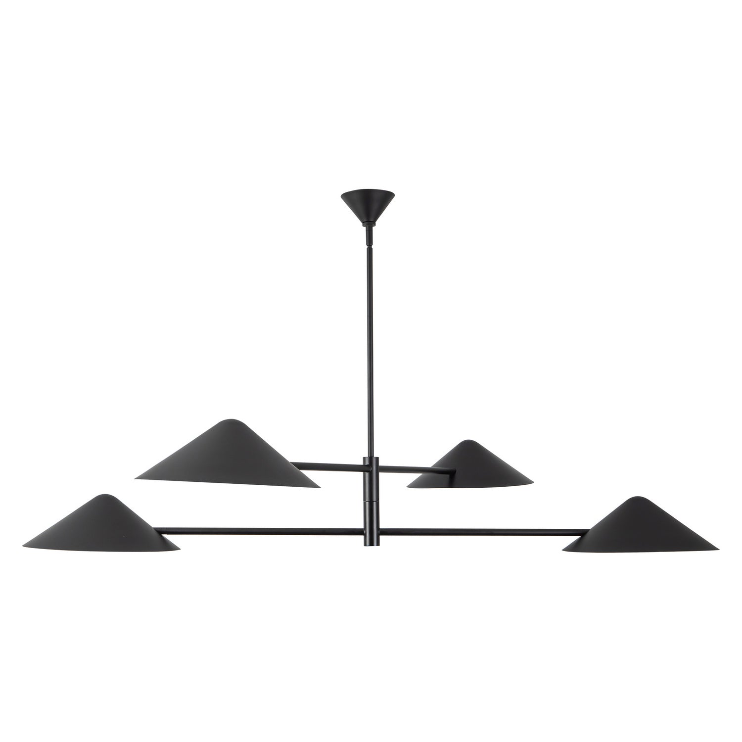 Alora - CH636258MB - Four Light Chandelier - Ashford - Matte Black