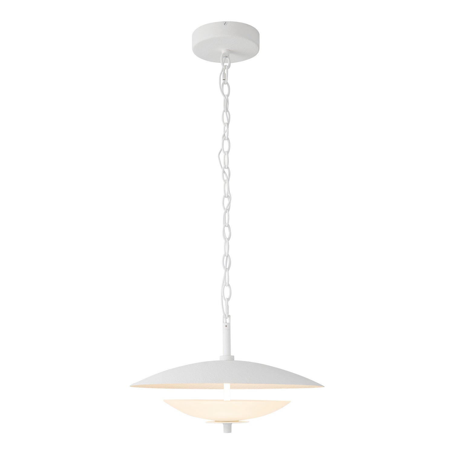Alora - PD315015AWOP - LED Pendant - Prescott - Antique White/Opal Matte Glass