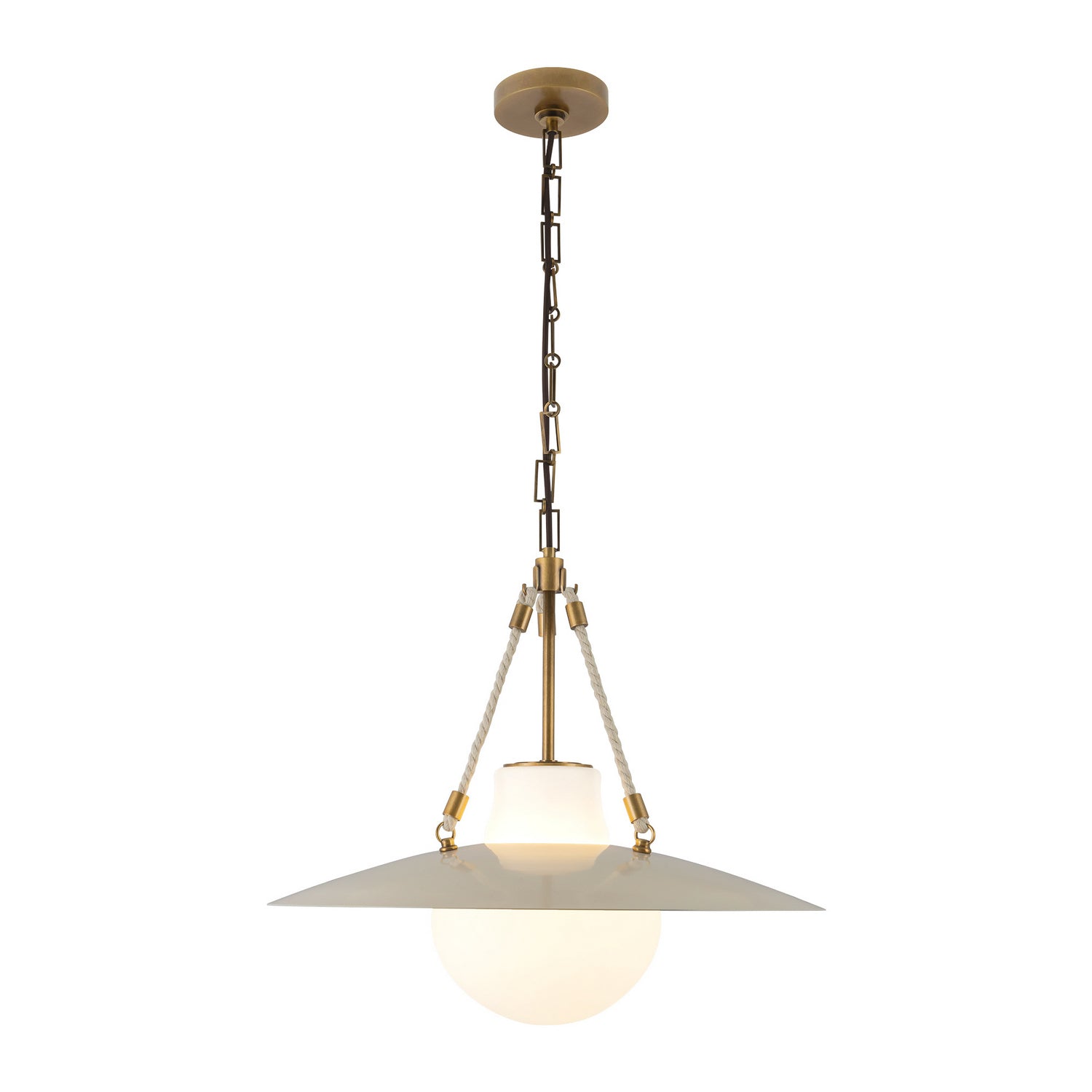Alora - PD319722PW - One Light Pendant - Waverly - Pearl White