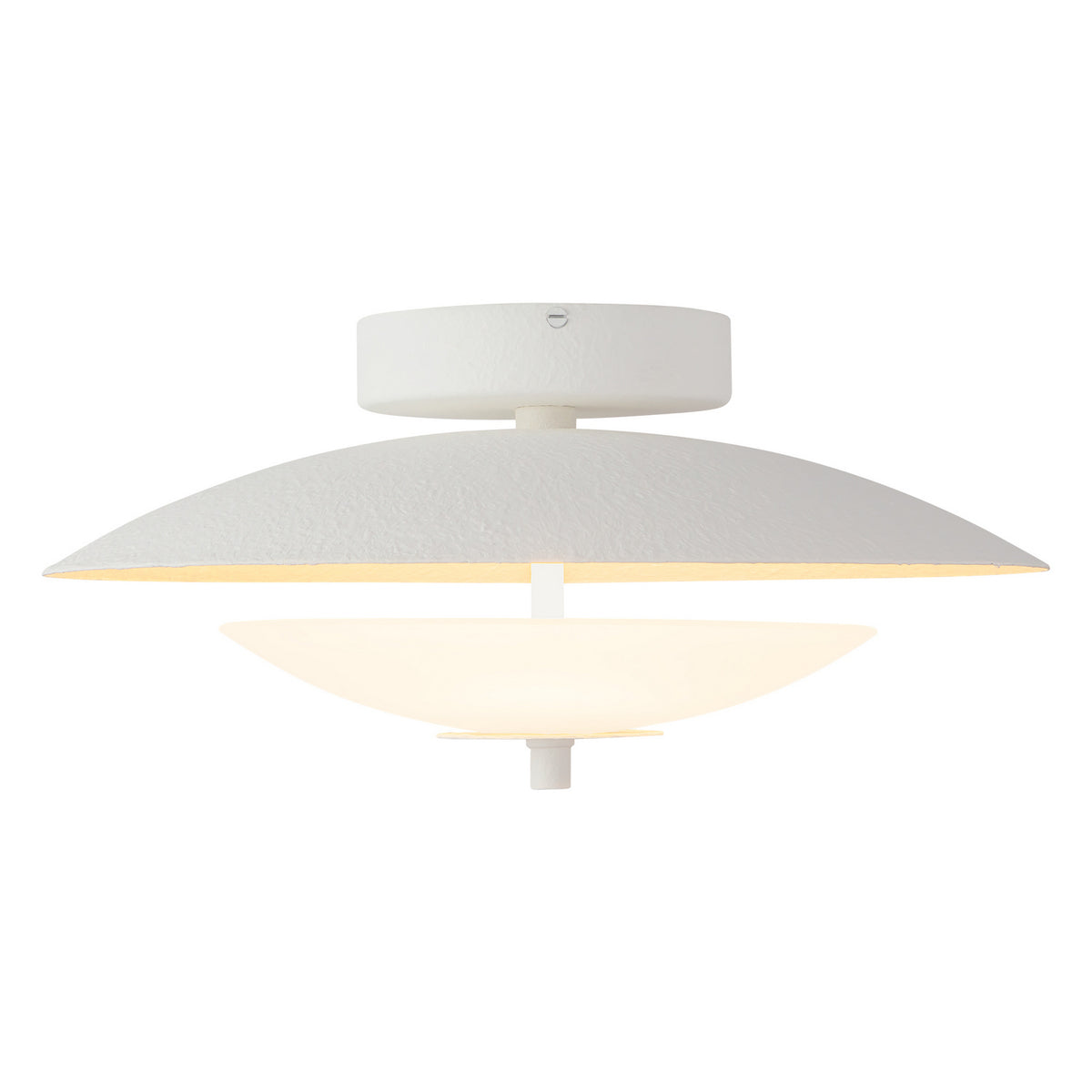 Alora - SF315015AWOP - LED Flush Mount - Prescott - Antique White/Opal Matte Glass
