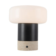Alora - TL361707UBGO - LED Table Lamp - Niko - Urban Bronze/Matte Opal Glass