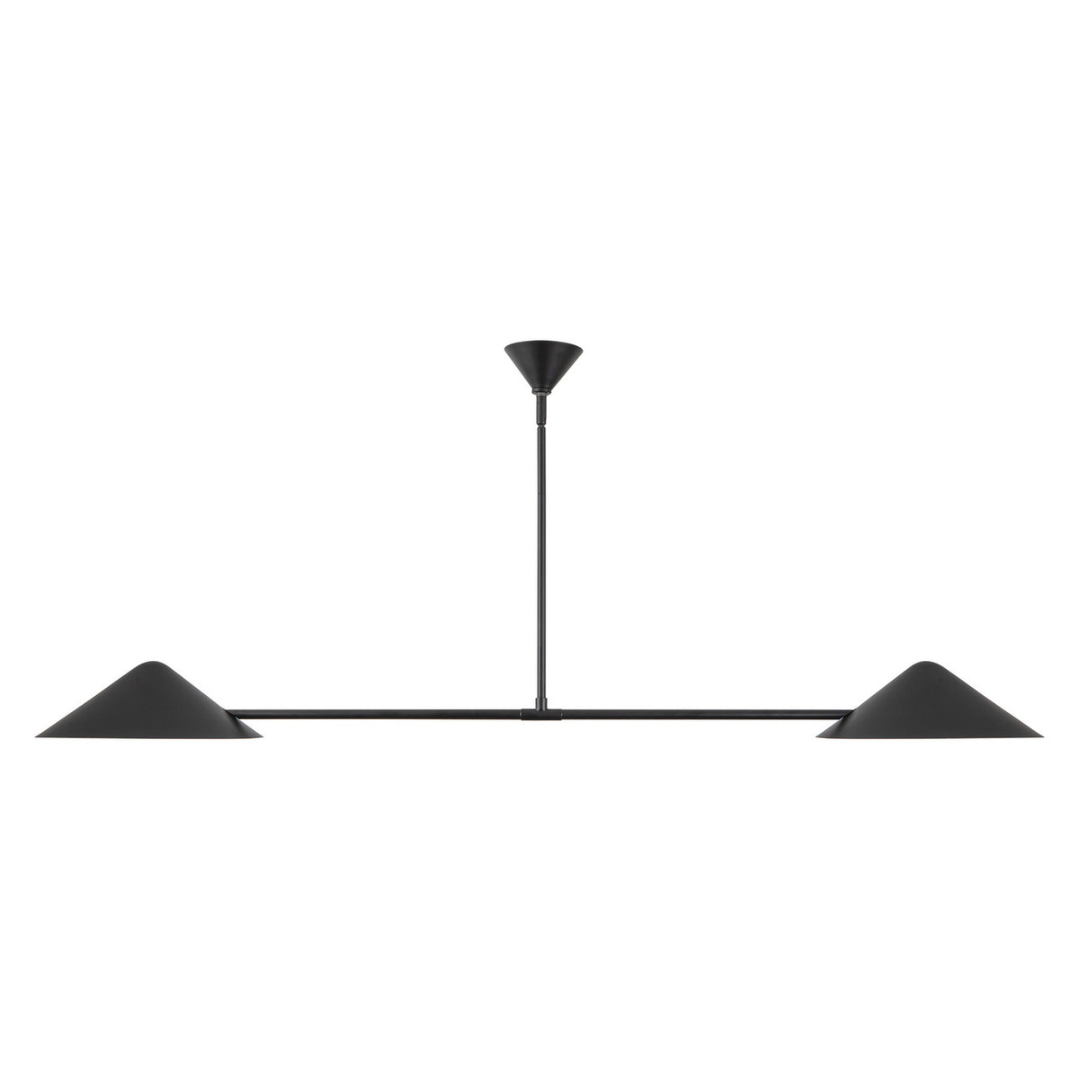 Alora - LP636158MB - Two Light Linear Pendant - Ashford - Matte Black