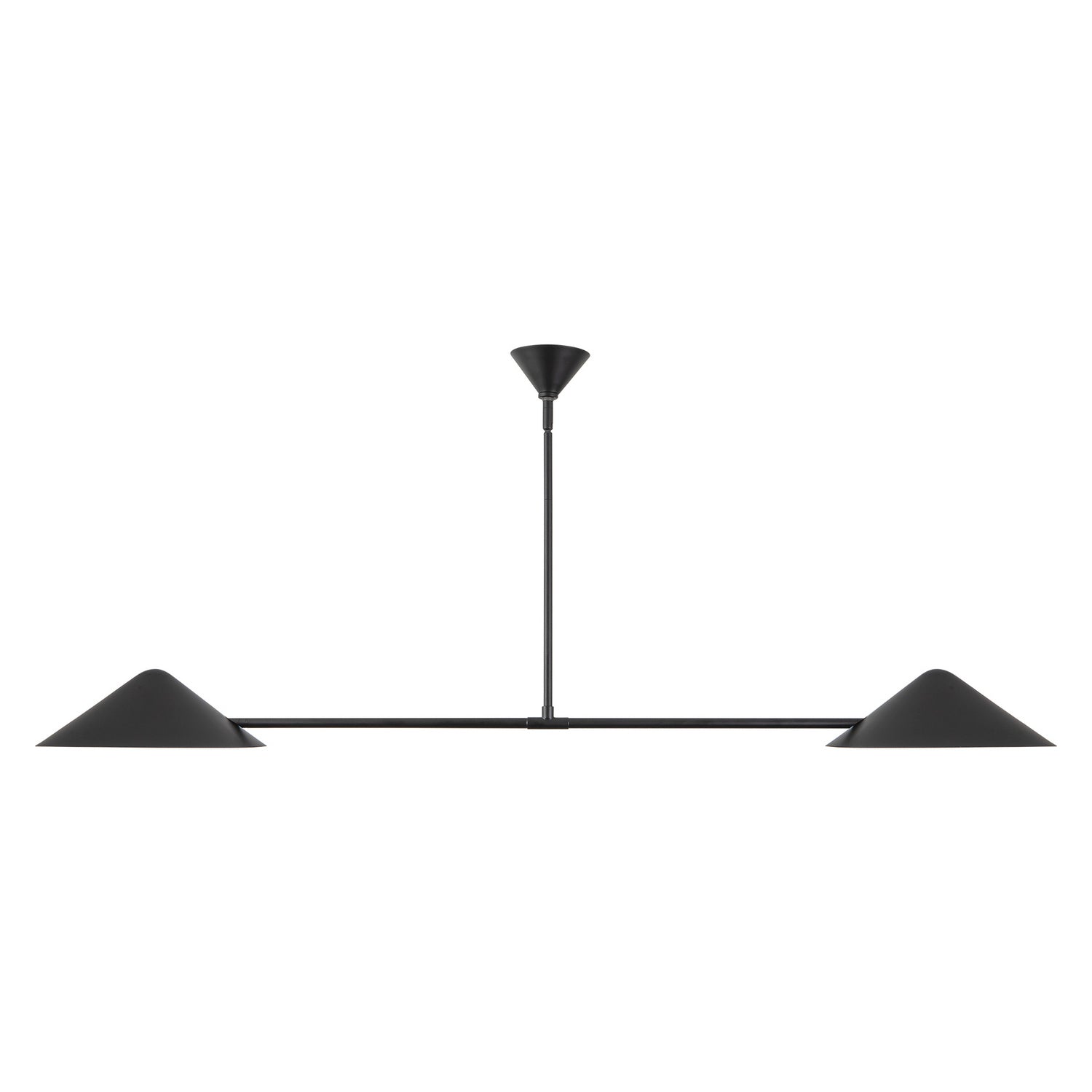 Alora - LP636158MB - Two Light Linear Pendant - Ashford - Matte Black