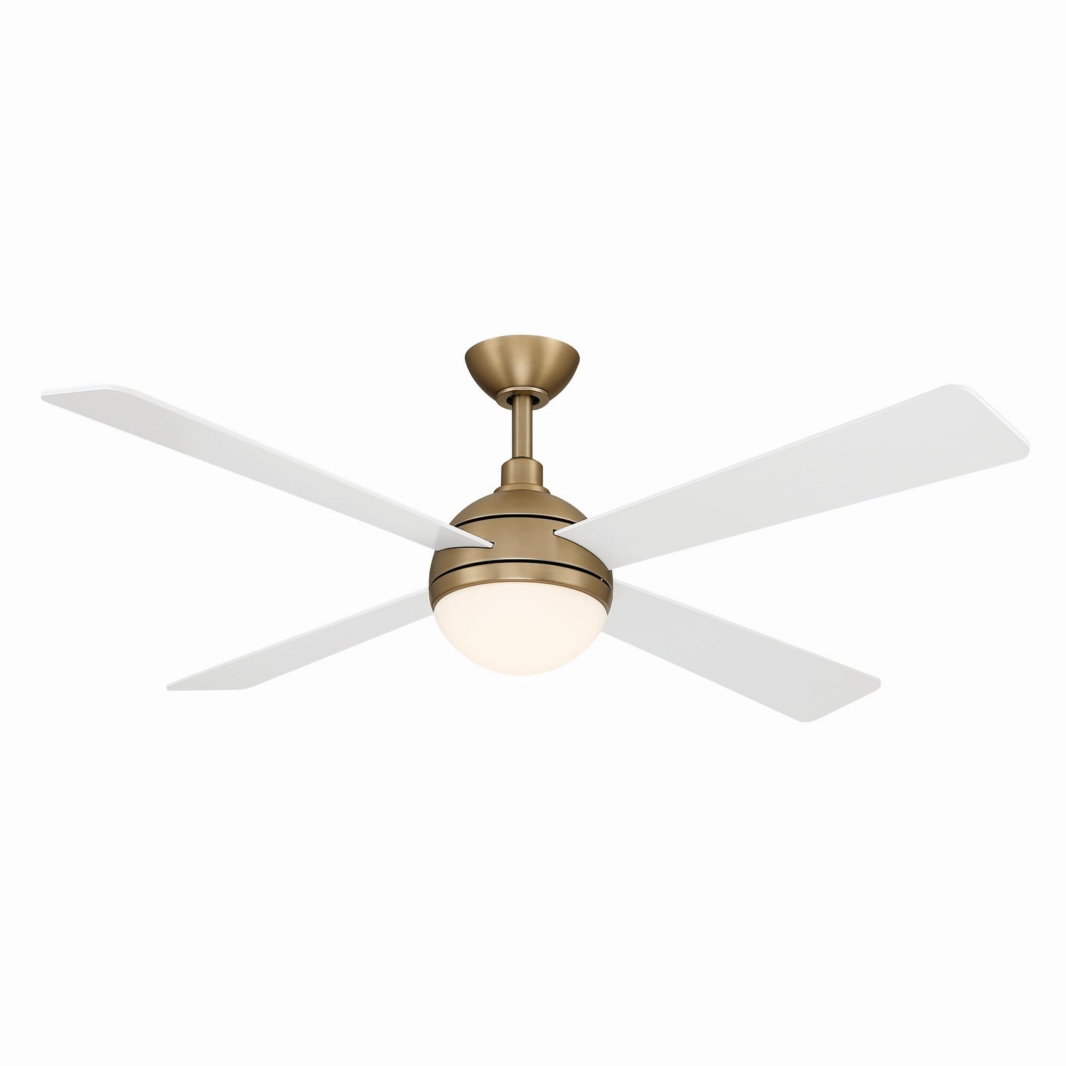 Minka Aire - F623L-BBR/ALW - 54" Ceiling Fan - Orb - Brushed Brass