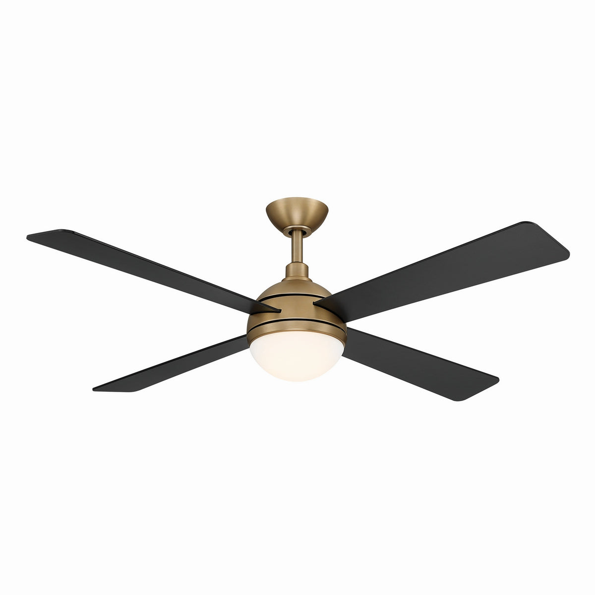 Minka Aire - F623L-BBR/CL - 54" Ceiling Fan - Orb - Brushed Brass