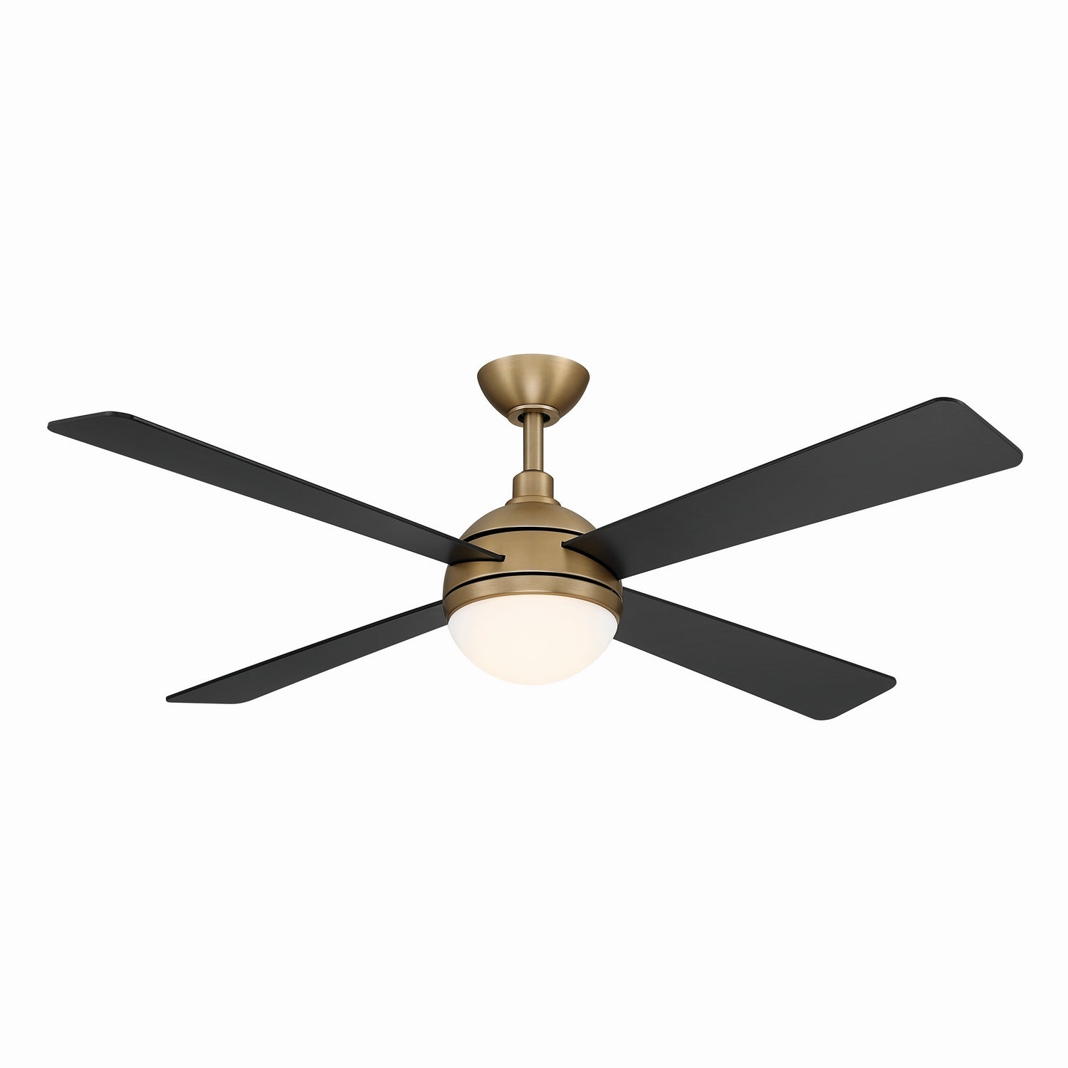 Minka Aire - F623L-BBR/CL - 54" Ceiling Fan - Orb - Brushed Brass