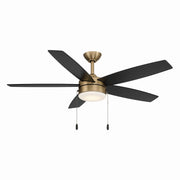 Minka Aire - F673L-BBR/CL - 52" Ceiling Fan - Airetor - Brushed Brass