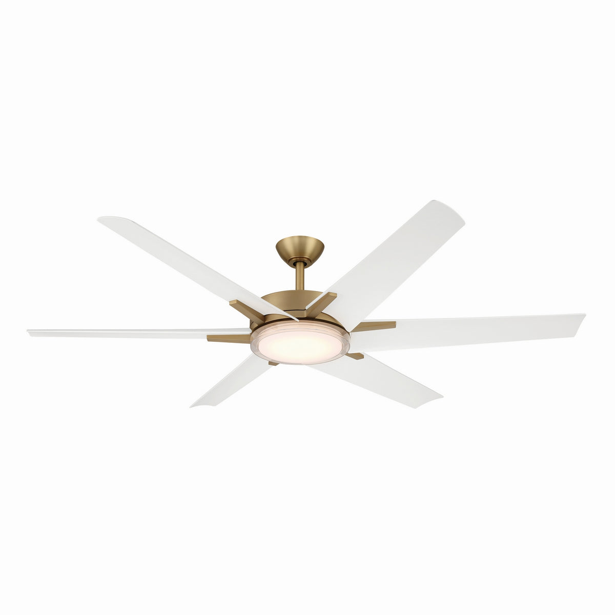 Minka Aire - F866L-HBR/ALW - 65" Ceiling Fan - Deco - Heritage Brass