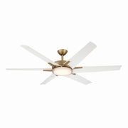 Minka Aire - F866L-HBR/ALW - 65" Ceiling Fan - Deco - Heritage Brass