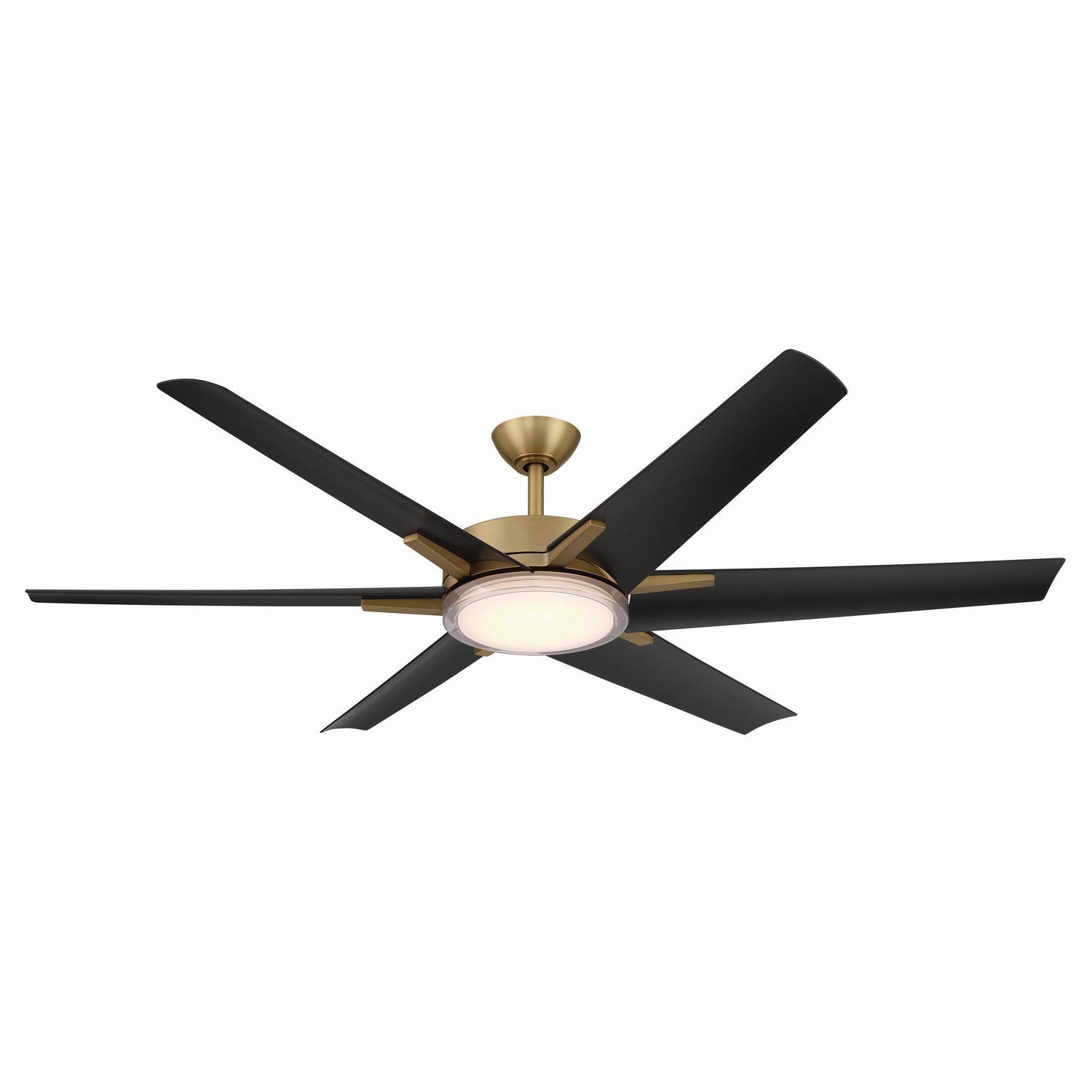 Minka Aire - F866L-HBR/CL - 65" Ceiling Fan - Deco - Heritage Brass