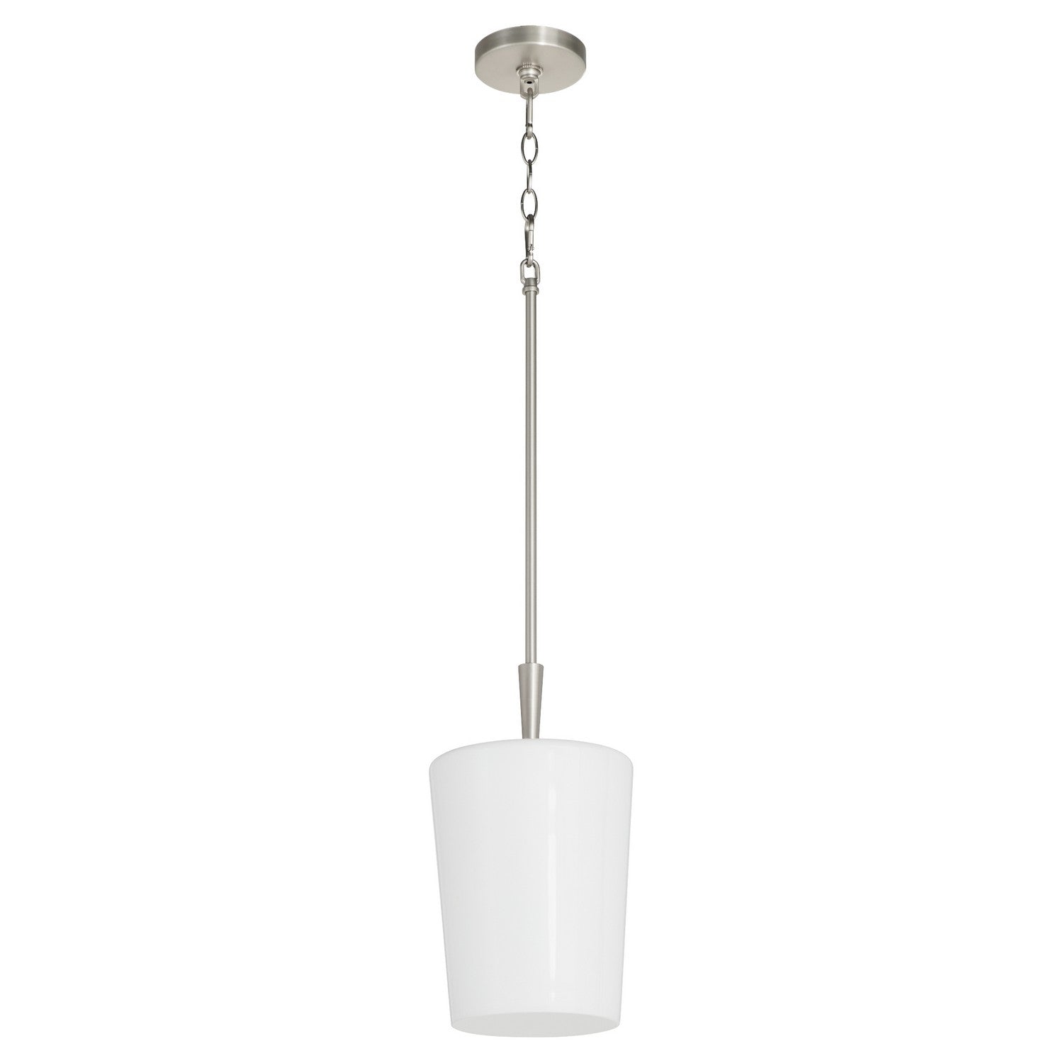 Quorum - 3204-265 - One Light Pendant - Goodwin - Satin Nickel