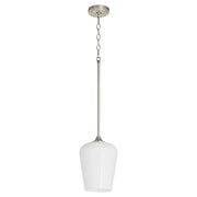 Quorum - 3313-265 - One Light Pendant - Raymond - Satin Nickel