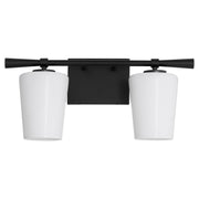 Quorum - 5204-2-259 - Two Light Vanity - Goodwin - Matte Black