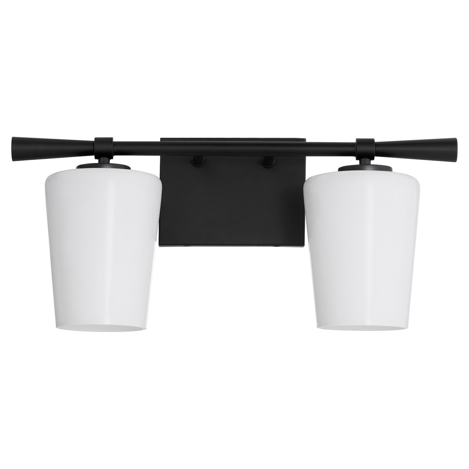 Quorum - 5204-2-259 - Two Light Vanity - Goodwin - Matte Black