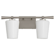Quorum - 5204-2-265 - Two Light Vanity - Goodwin - Satin Nickel