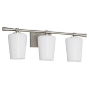 Quorum - 5204-3-265 - Three Light Vanity - Goodwin - Satin Nickel