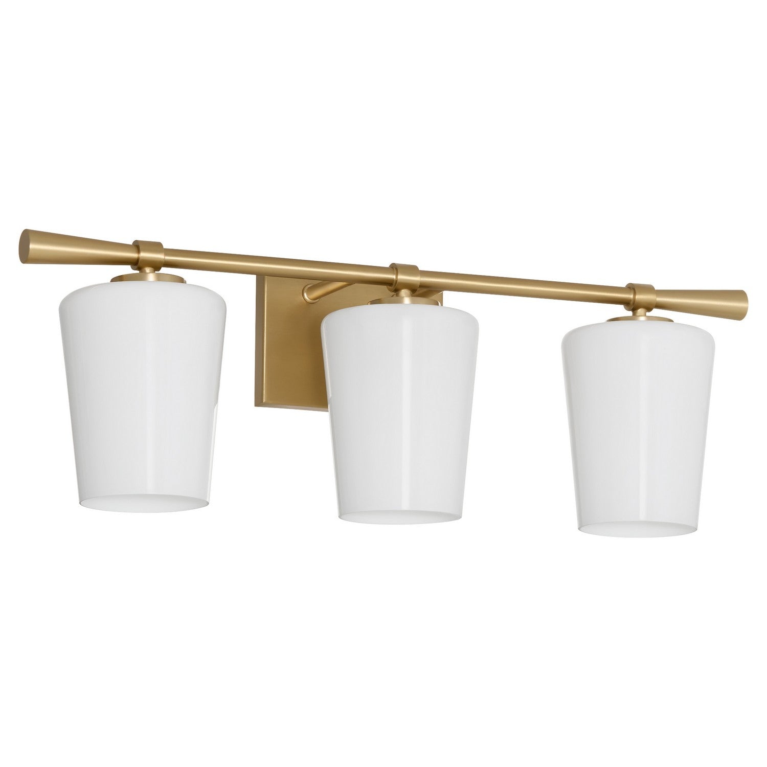 Quorum - 5204-3-280 - Three Light Vanity - Goodwin - Aged Brass