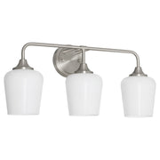 Quorum - 5313-3-265 - Three Light Wall Mount - Raymond - Satin Nickel
