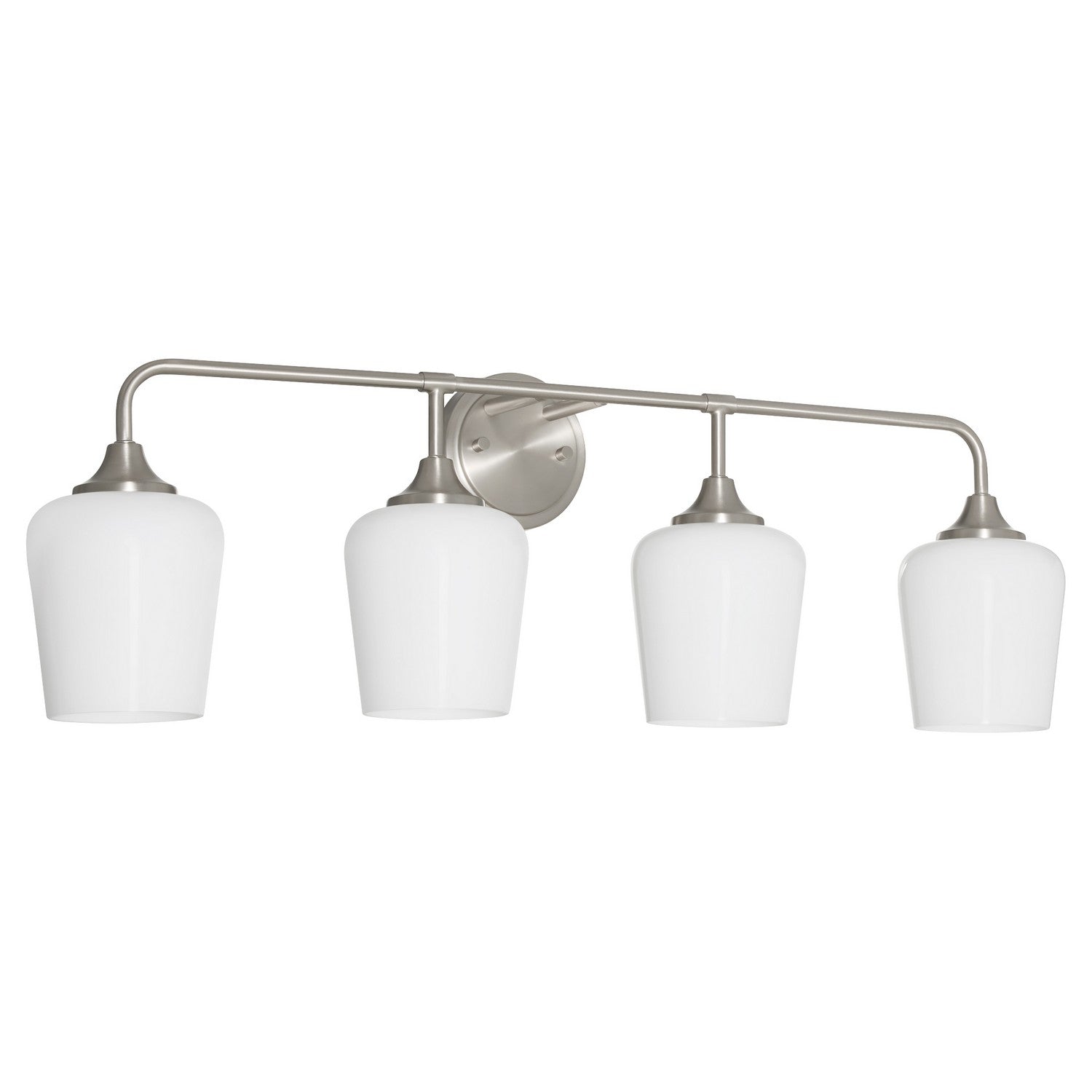 Quorum - 5313-4-265 - Four Light Wall Mount - Raymond - Satin Nickel