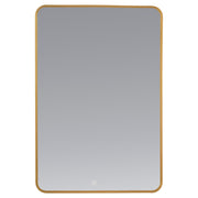 Quorum - 92-2436-47 - LED Mirror - Aero - Brushed Brass