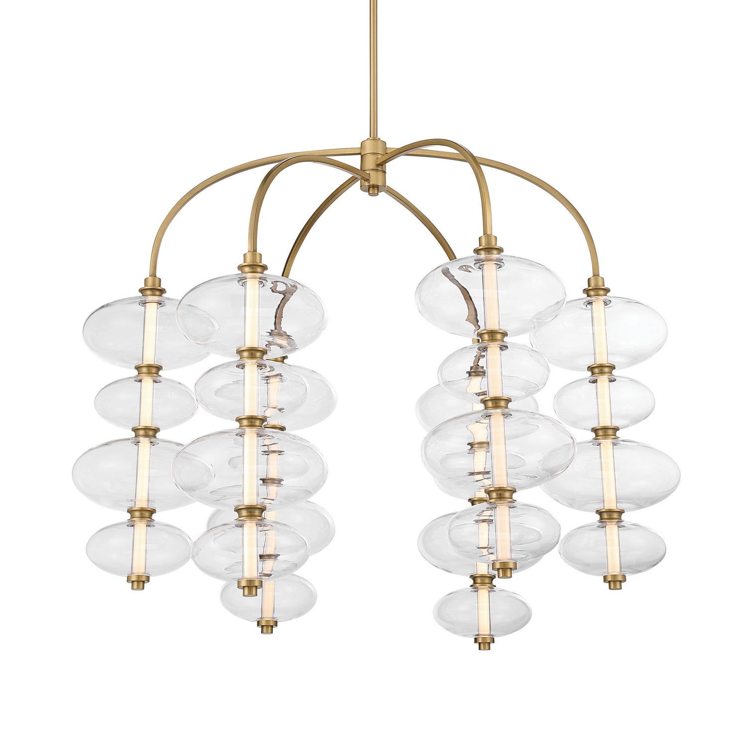 Minka-Lavery - 10529-732-L - LED Chandelier - Bollavino - Legacy Brass