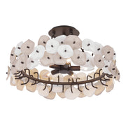 Metropolitan - N1525-860 - Five Light Semi-Flush Mount - Ravelin - Dark Bronze