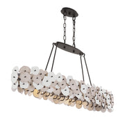 Metropolitan - N1526-860 - Four Light Linear Chandelier - Ravelin - Dark Bronze