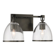Minka-Lavery - 15022-749 - Two Light Vanity - Wynnfrost - Rustic Gun Metal