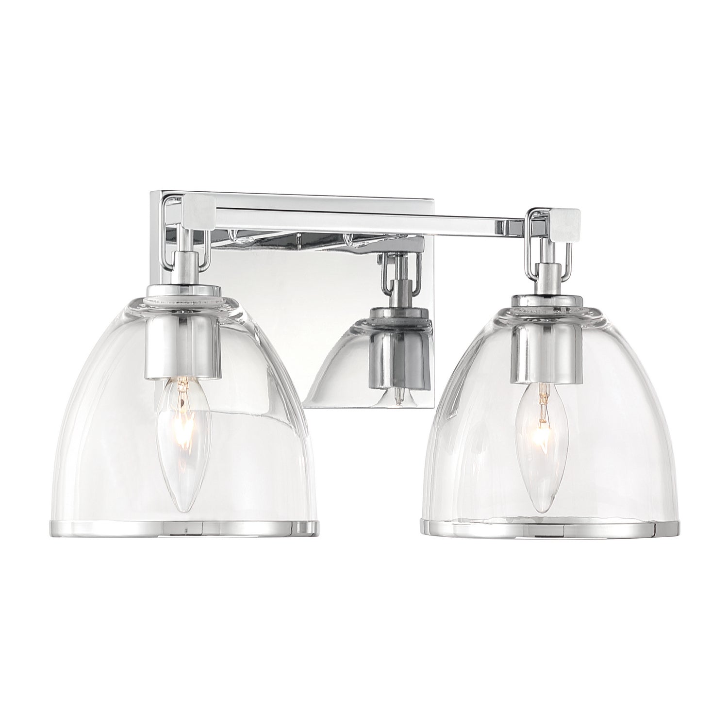 Minka-Lavery - 15022-77 - Two Light Vanity - Wynnfrost - Chrome