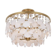 Metropolitan - N1835-870 - Five Light Semi-Flush Mount - Nova Mara - Painted Legacy Brass