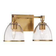Minka-Lavery - 15022-791 - Two Light Vanity - Wynnfrost - Brushed Gold