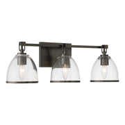 Minka-Lavery - 15023-749 - Three Light Vanity - Wynnfrost - Rustic Gun Metal