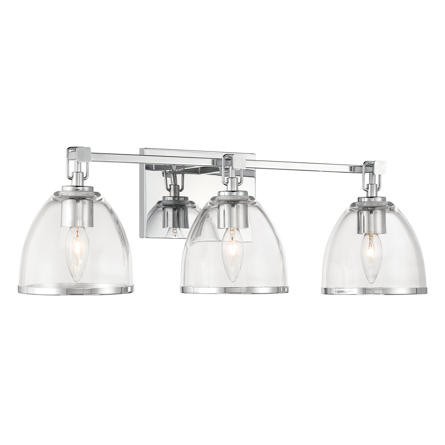 Minka-Lavery - 15023-77 - Three Light Vanity - Wynnfrost - Chrome