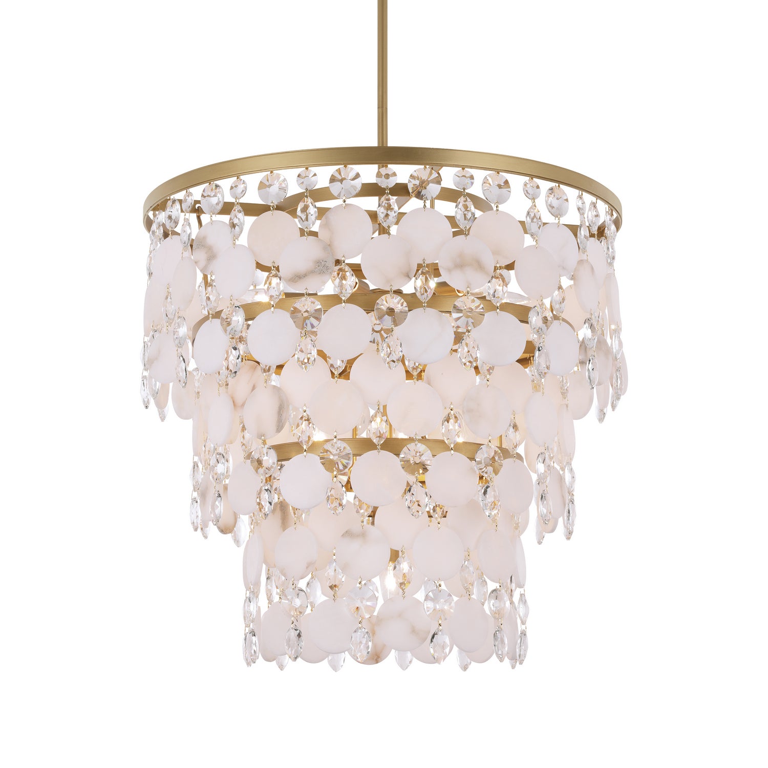 Metropolitan - N1838-870 - 11 Light Chandelier - Nova Mara - Painted Legacy Brass