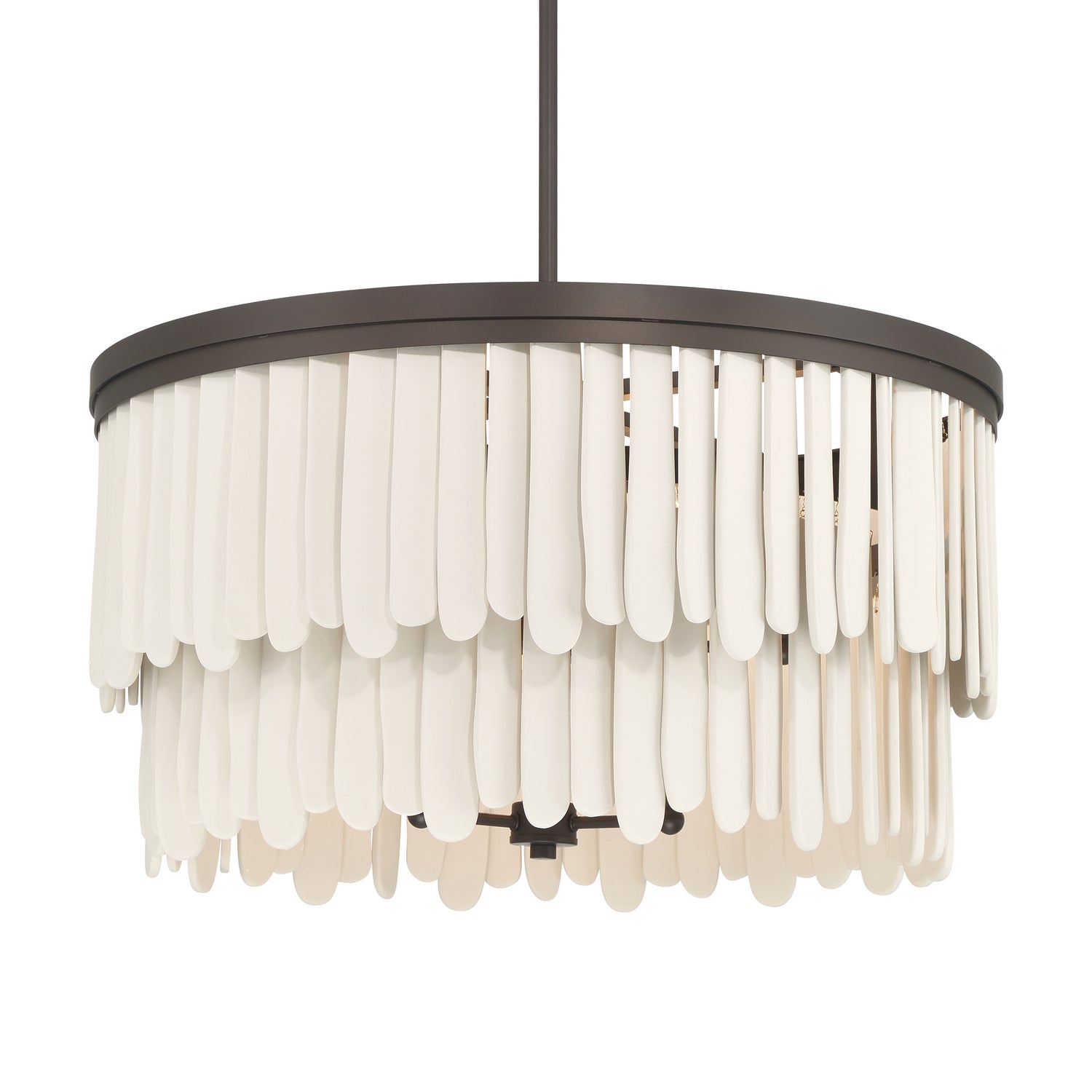 Minka-Lavery - 2079-860 - Nine Light Pendant - Briscade - Dark Bronze