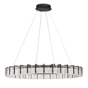 Minka-Lavery - 2416-899-L - LED Pendant - Sevryn - Dark Matte Black