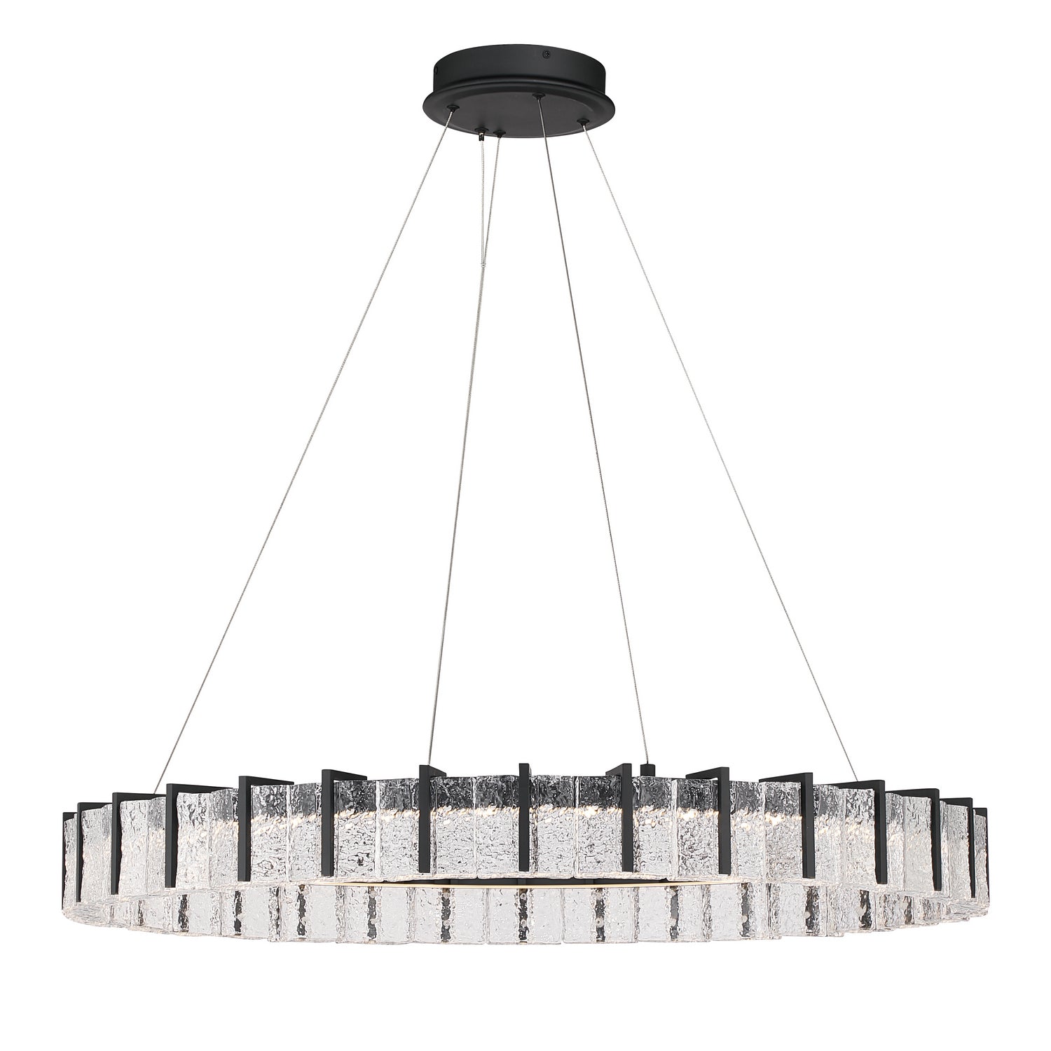 Minka-Lavery - 2416-899-L - LED Pendant - Sevryn - Dark Matte Black