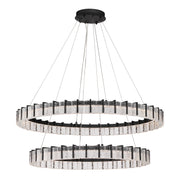 Minka-Lavery - 2419-899-L - LED Chandelier - Sevryn - Dark Matte Black